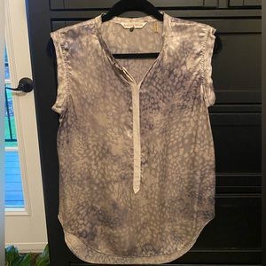 Rebecca Taylor Silk Sleeveless Blouse